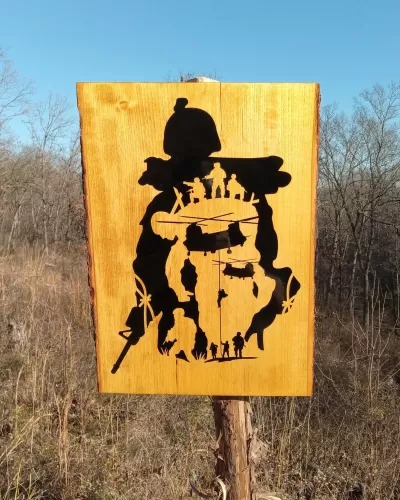 Veteran Live Edge 12"x16"