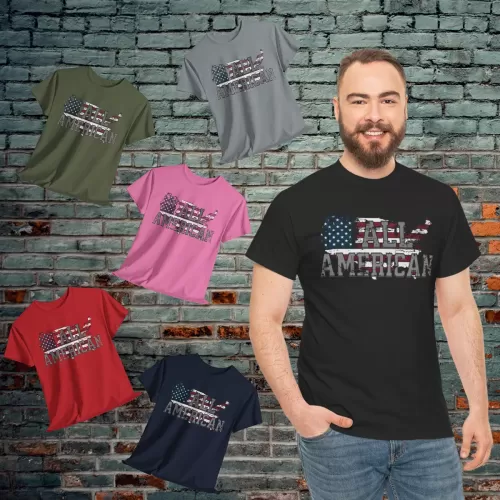 All American Patriotic Tee Shirt