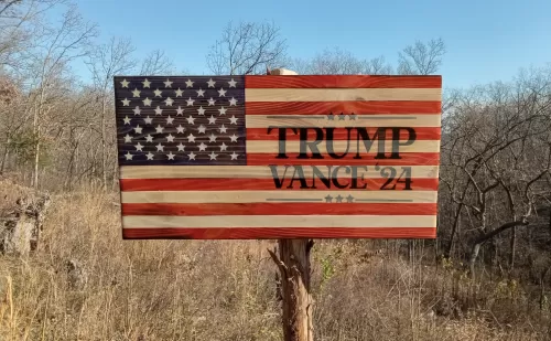 Trump Vance '24 21"x11"